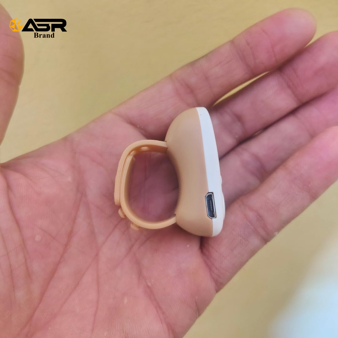 Al-Fajia Digital Tasbih Counter Ring with LED Light and Lock Feature