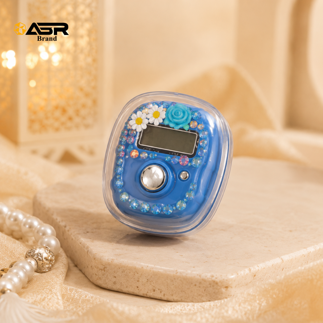 Decorative Digital Tasbih Counter with LCD Display