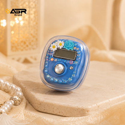 Decorative Digital Tasbih Counter with LCD Display