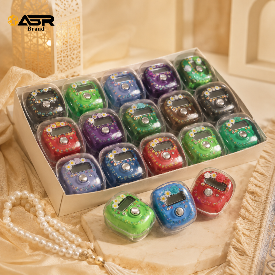 Decorative Digital Tasbih Counter with LCD Display