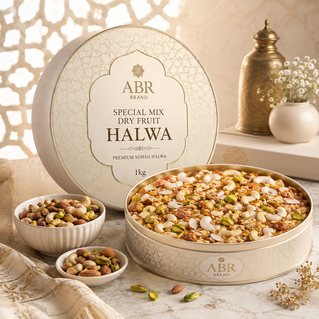 Special Mix Dry Fruit Sohan Halwa 1kg – Premium Traditional Multani Sweet