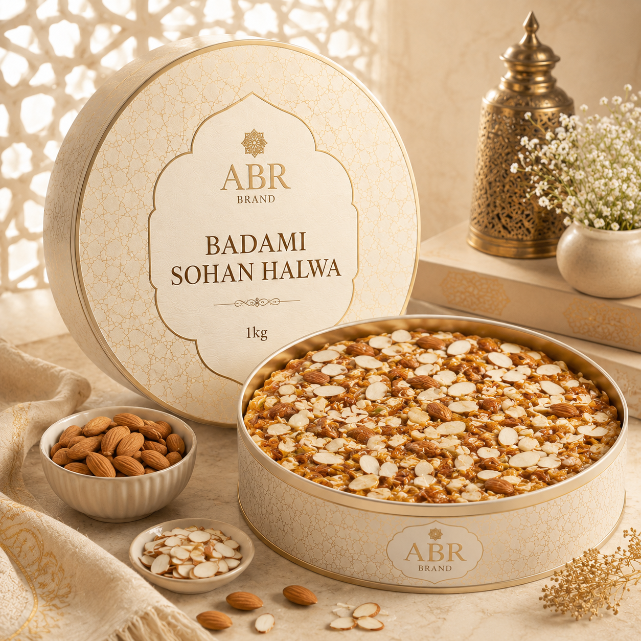 Badami Sohan Halwa 1kg – Premium Almond Traditional Multani Sweet