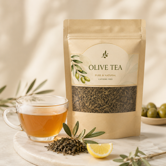 Olive Tea 200g – Caffeine-Free Herbal Olive Leaf Tea